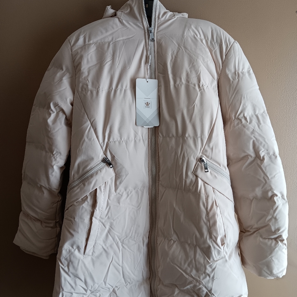 Wenven Women's Padded Parka Jacket, NWT Size S